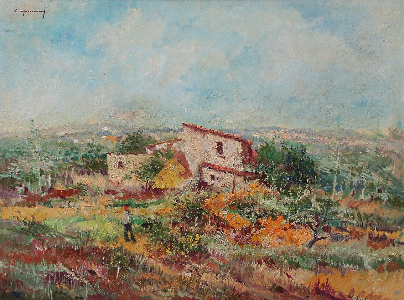 RAMÓN DE CAMPMANY. Landscape.