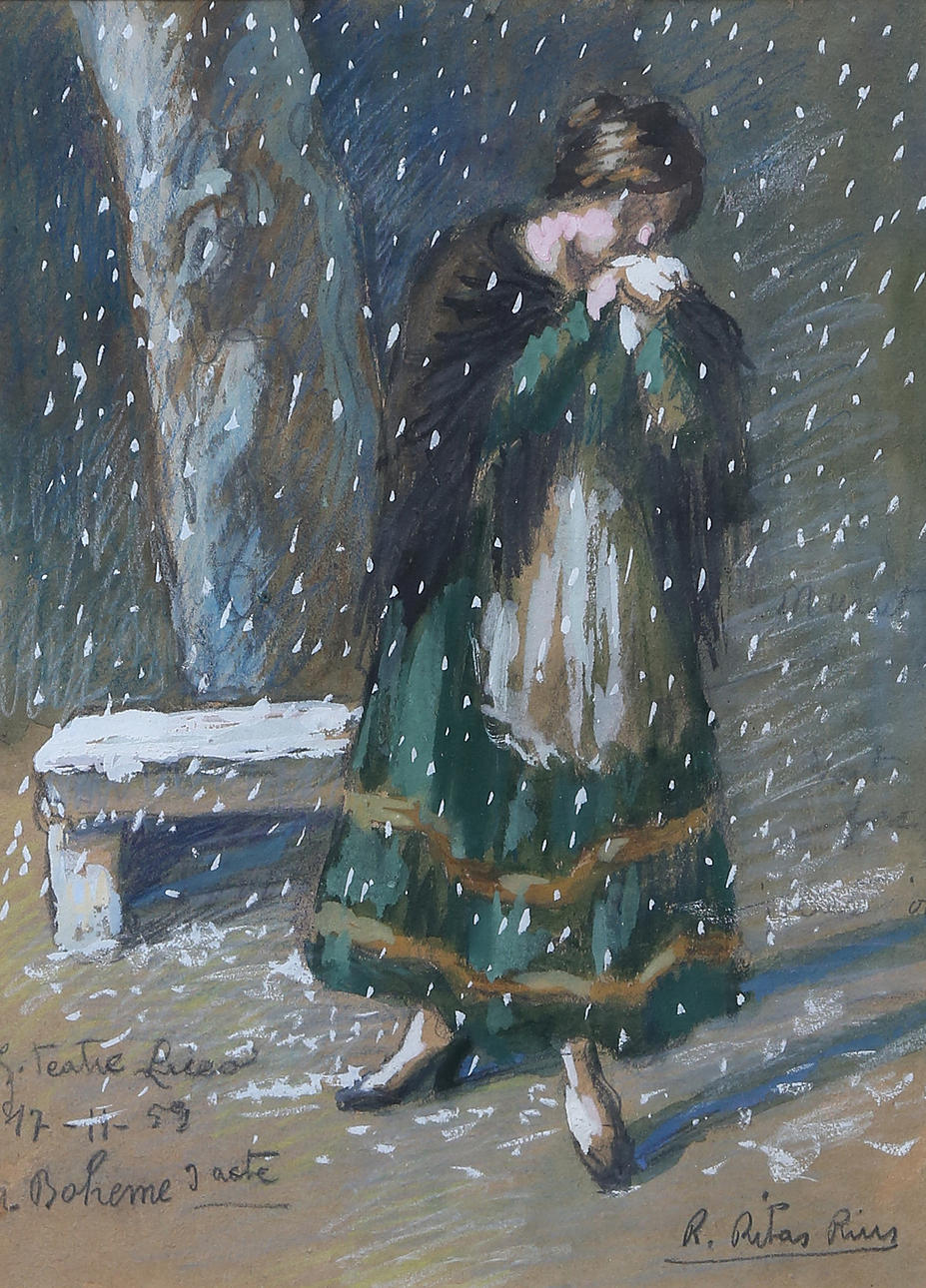 RAMÓN RIBAS RIUS. “La Boheme”.