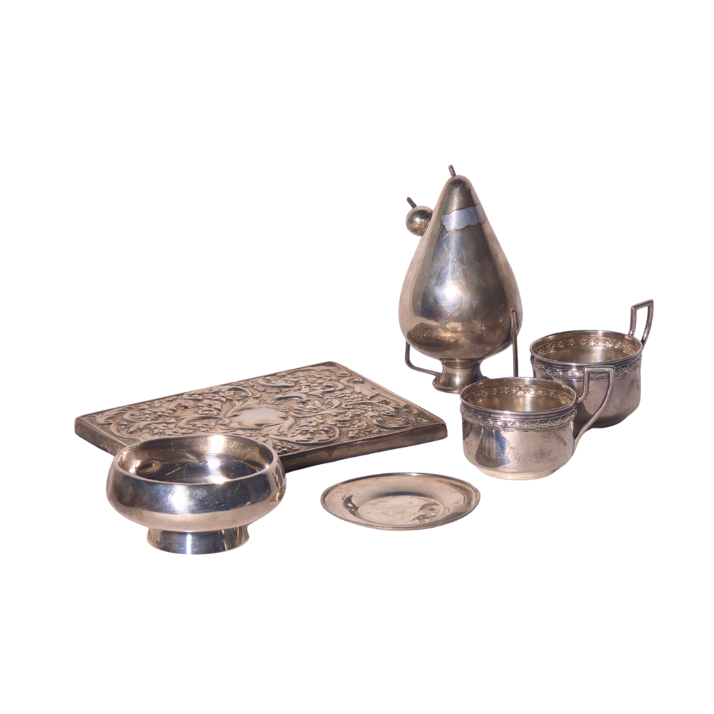 MISCELLANEOUS SILVER OBJECTS.