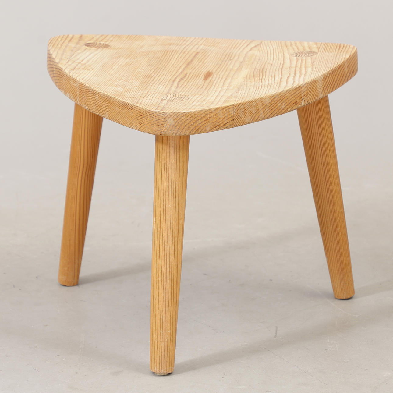A side table, pine, 1970s.