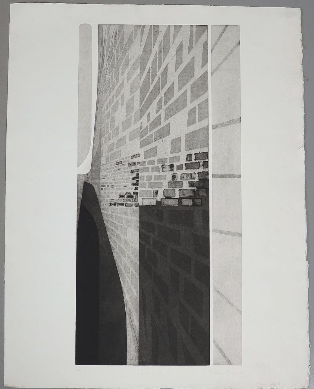 PETER BAER (1924-1996). 'WALL I'.