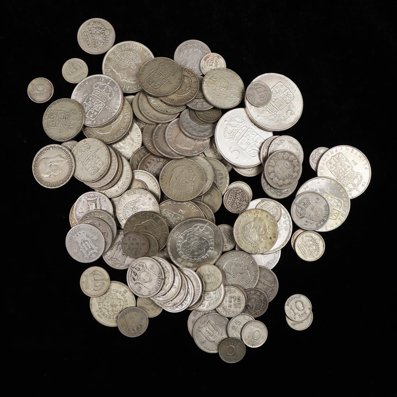 MYNT, silver, Sverige, totalvikt 612 gram.