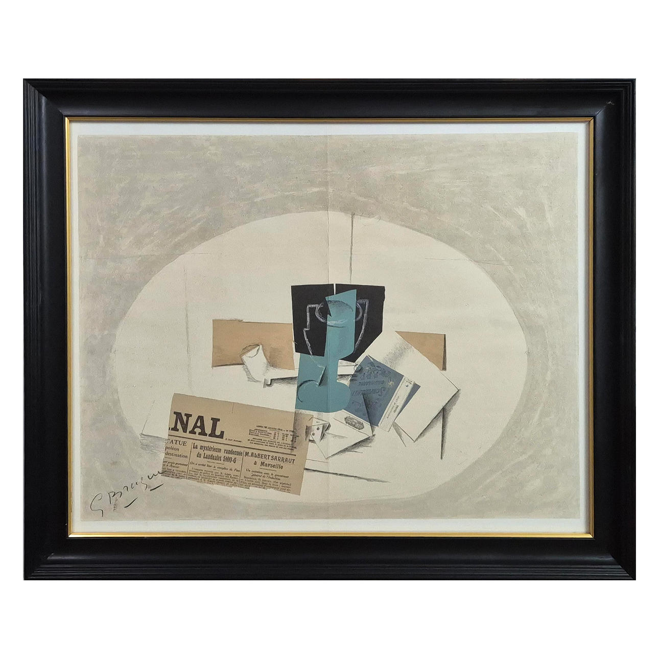GEORGES BRAQUE (1882-1963). PAPIERS COLLES V. Art - Engravings & Prints ...