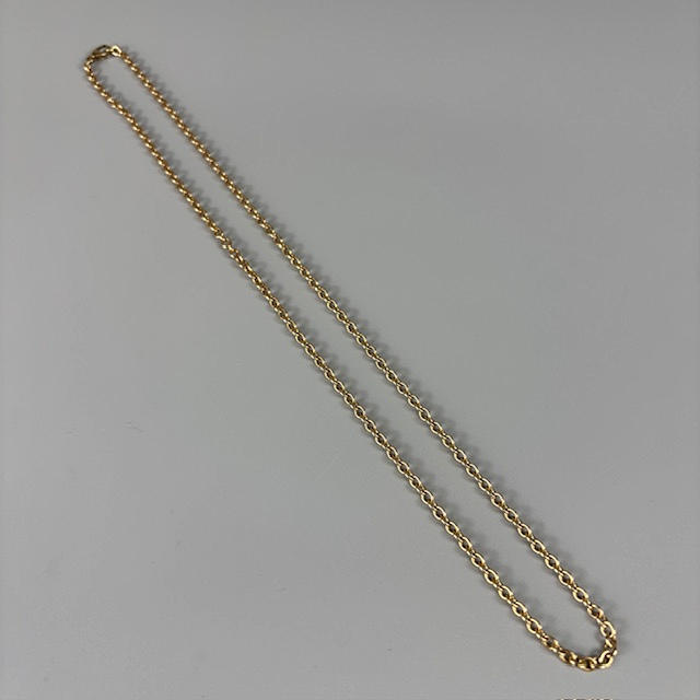 9CT GOLD NECKLACE.