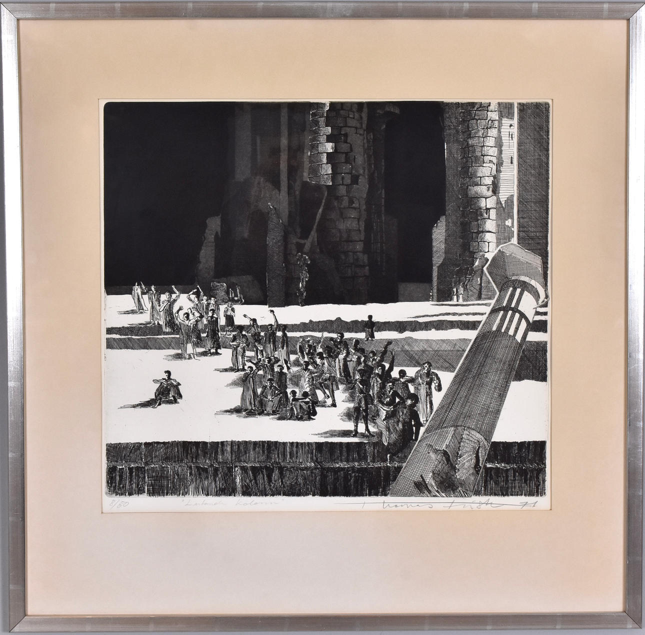 THOMAS FRISK. Etching.