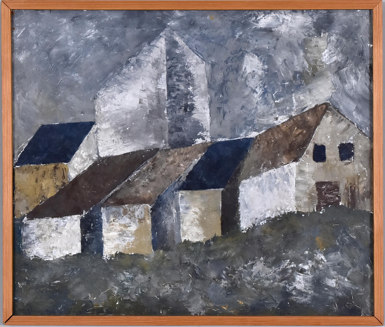 OKÄND KONSTNÄR. Oil on panel.