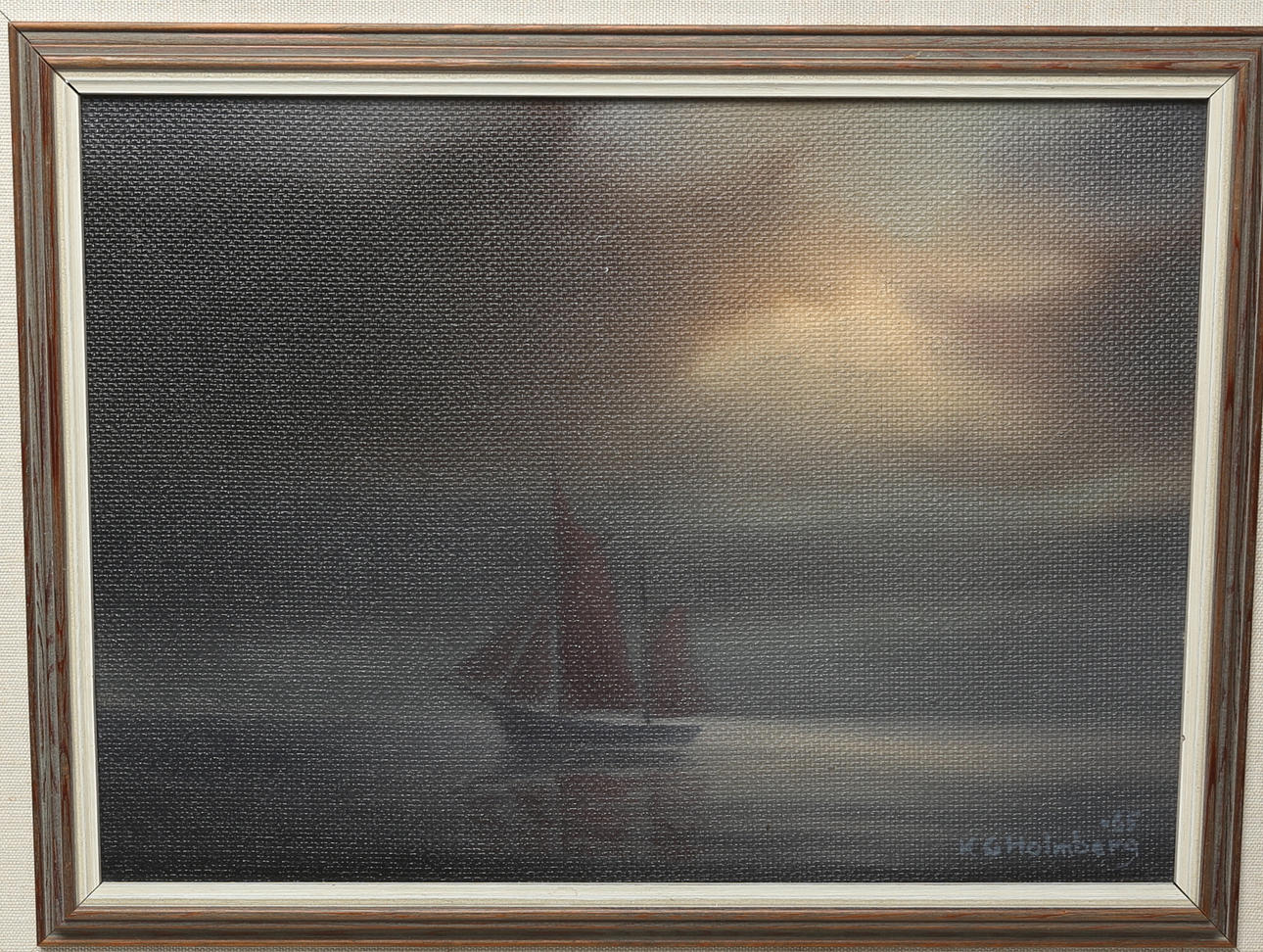 KARL GUSTAV HOLMBERG. OIL, on panel, signed, 1965.
