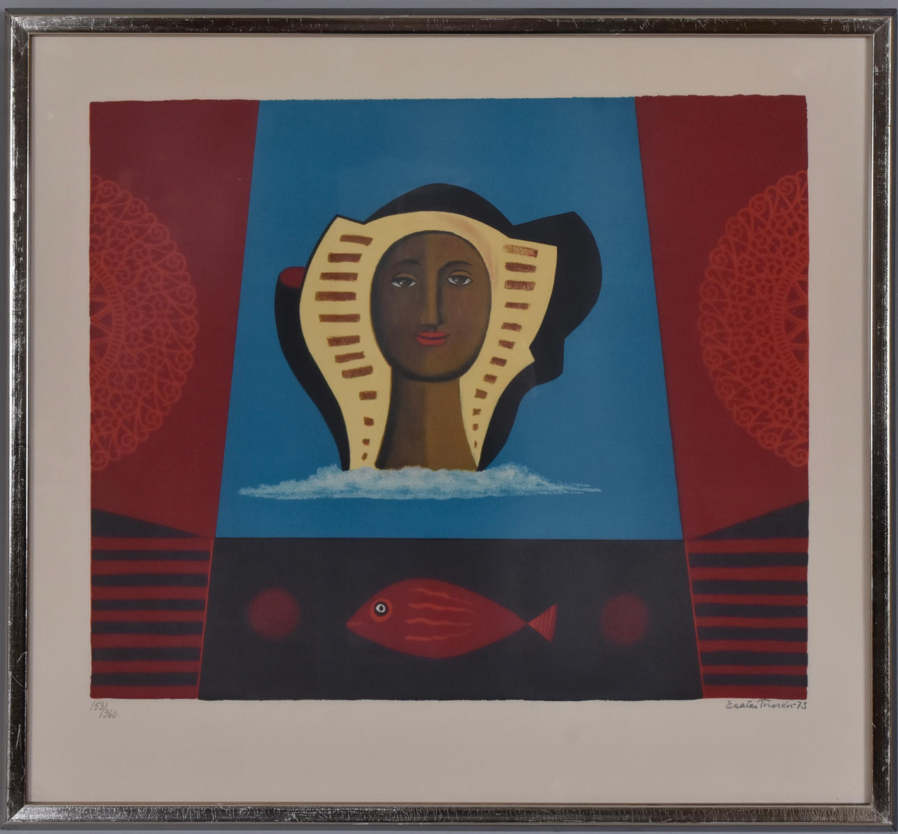 ESAIAS THORÉN. Color lithography.