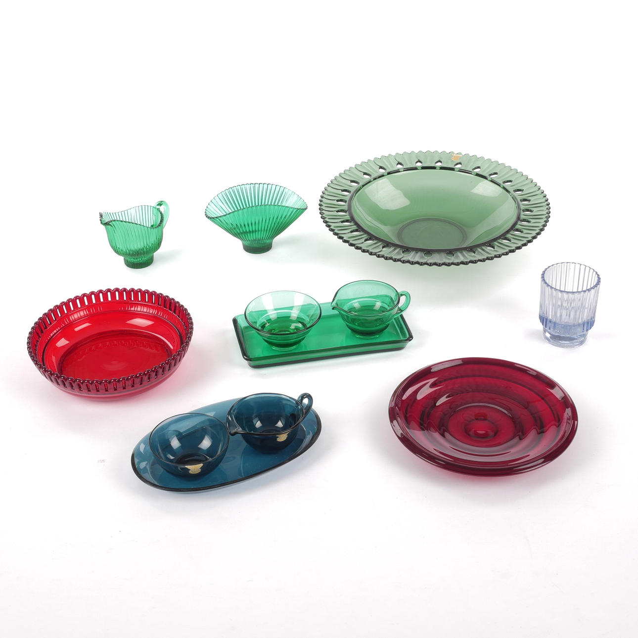 TABLEWARE PARTS, 12 pcs, assorted, Gullaskruf.