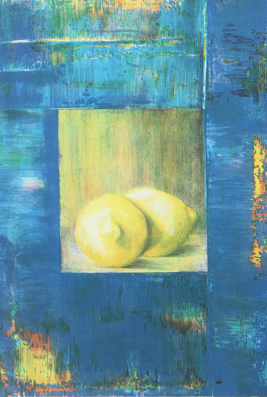 RICKARD GÖRANSSON. Lithograph in colour, still life, signed, dated 97 and numbered 30/250.