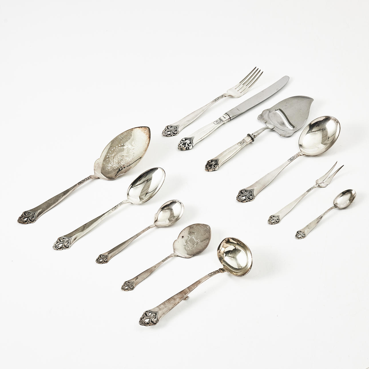 MATBESTICK, silver, 50 dlr., Norge, 1900-tal.