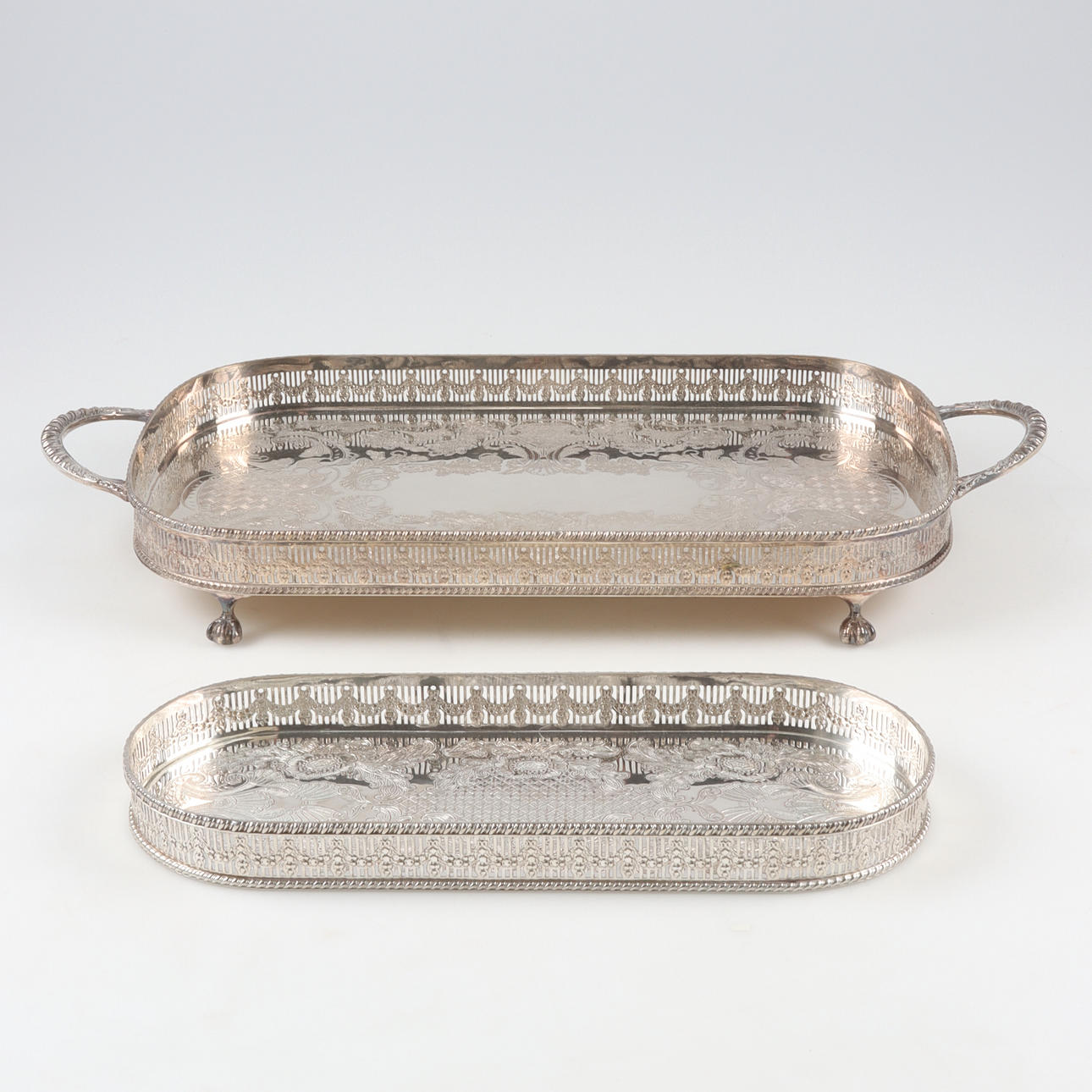 BRICKOR 2 st, nysilver, England, 1900-tal.