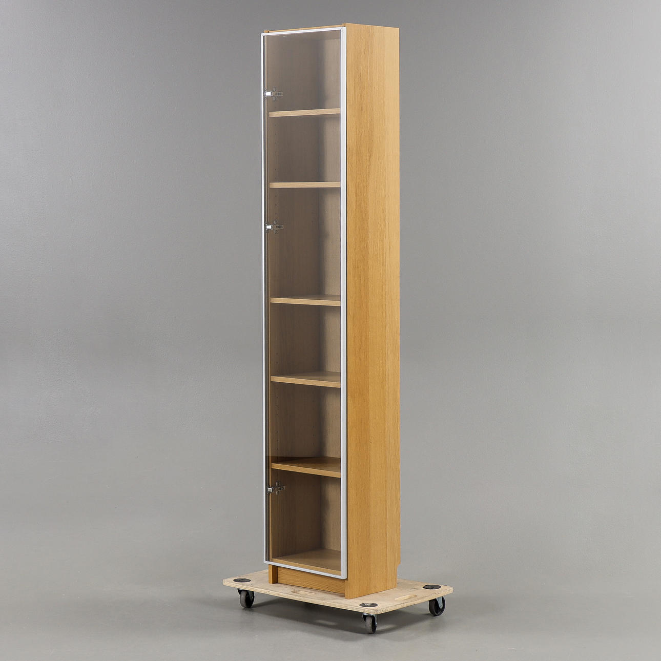 VITRINSKÅP "Billy" Ek, Ikea, 2000-tal.