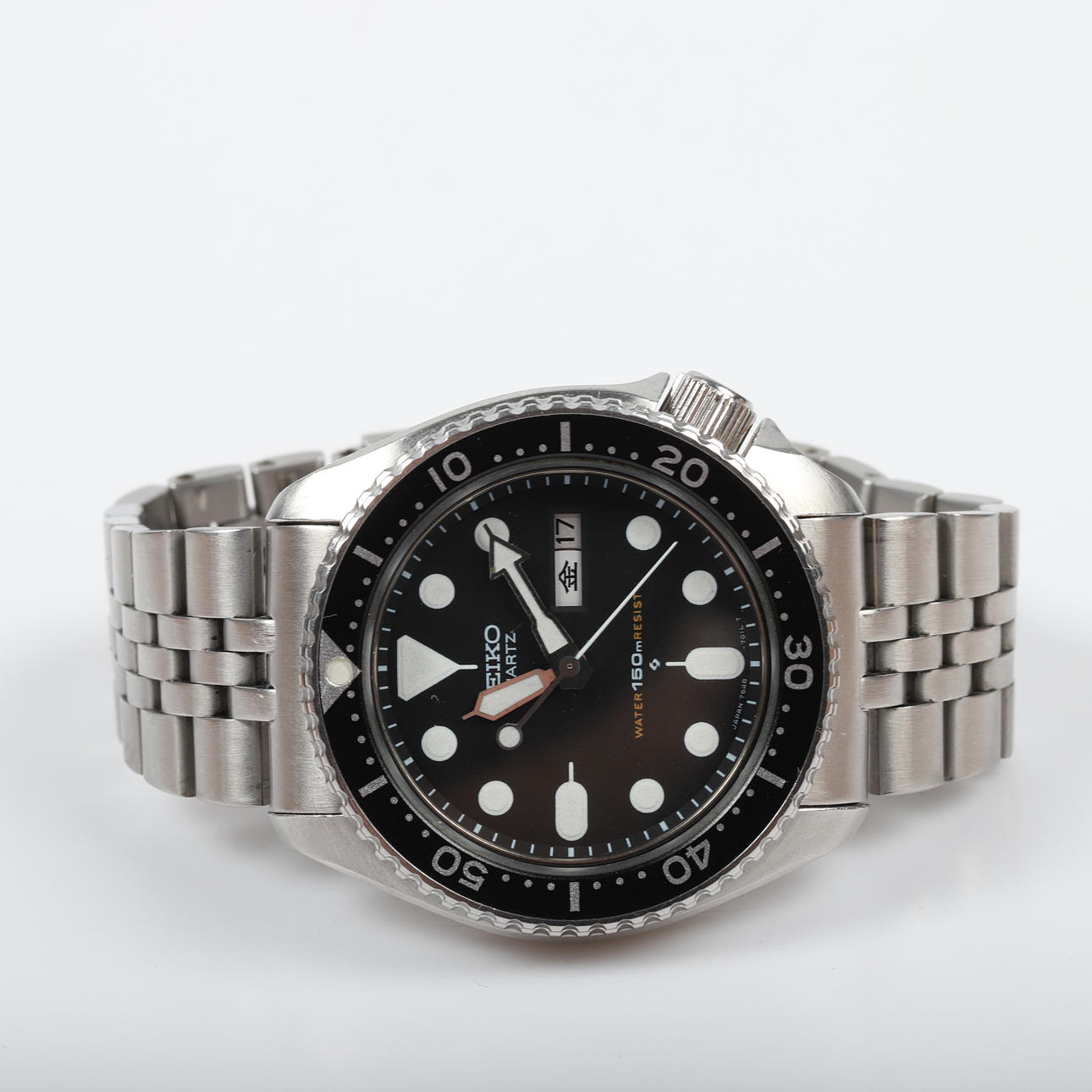 ARMBANDSUR, Seiko 7548, stål.