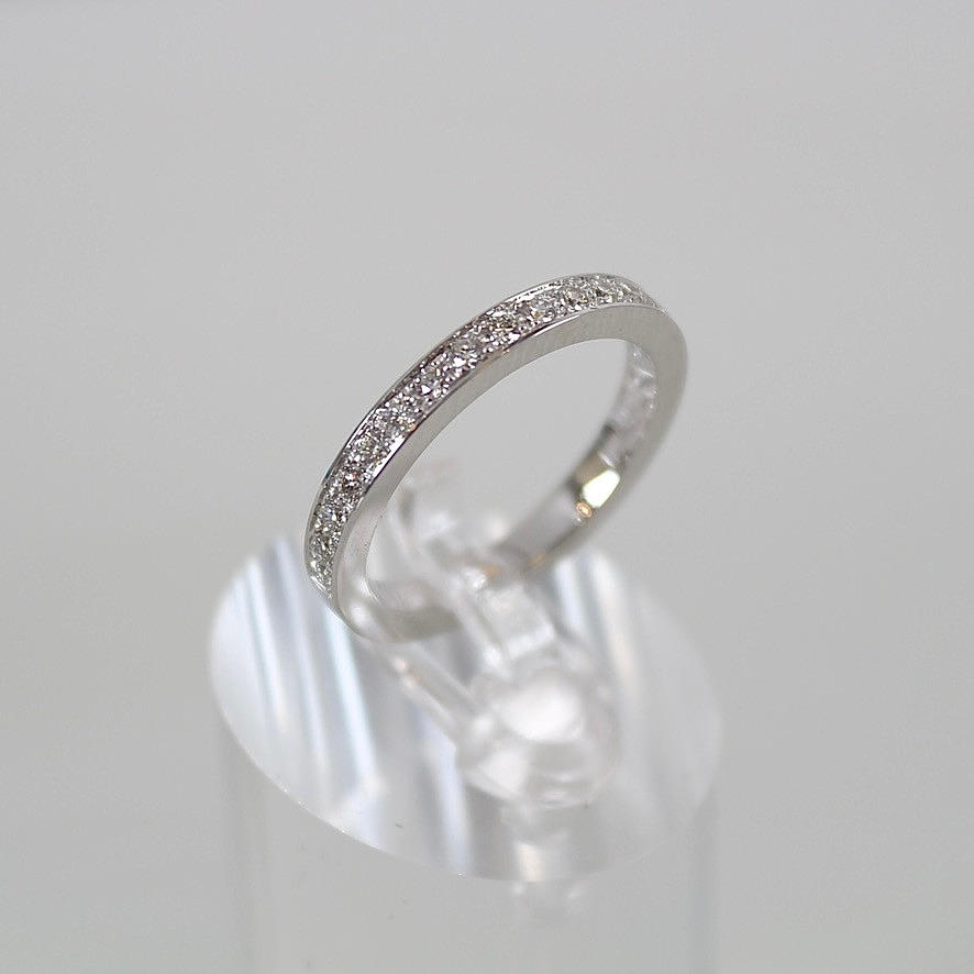 ALLIANCE RING, 0,25ct, white gold 18K.
