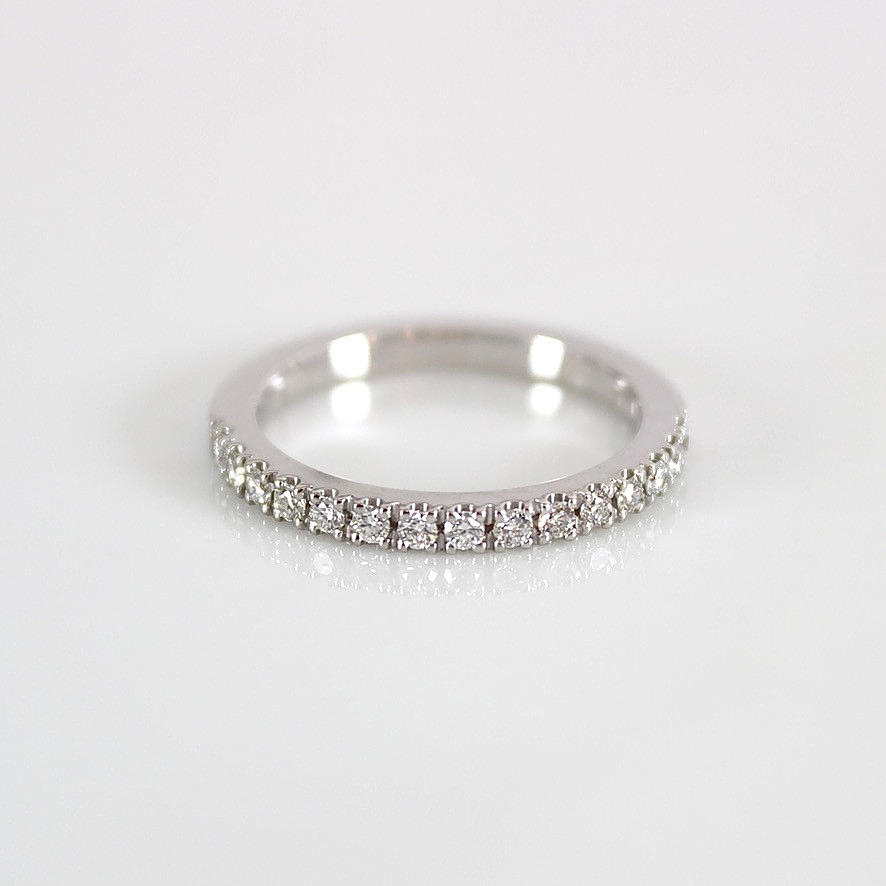 ALLIANCE RING, 0,27ct, white gold 18K.