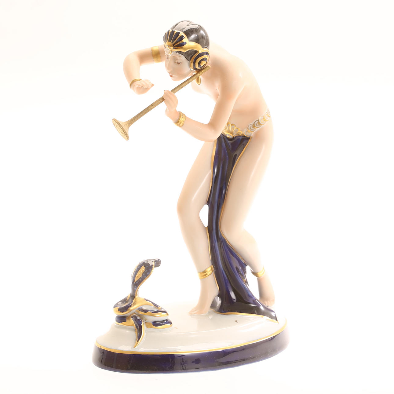 A PORCELAIN SCULPTURE, Royal Dux.