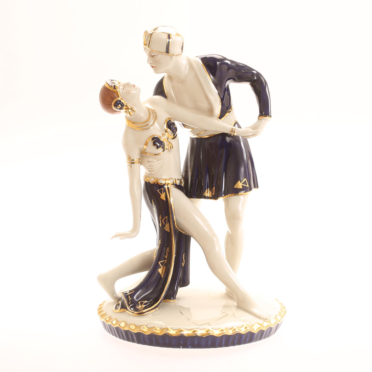 SKULPTUR, porslin, Royal Dux.