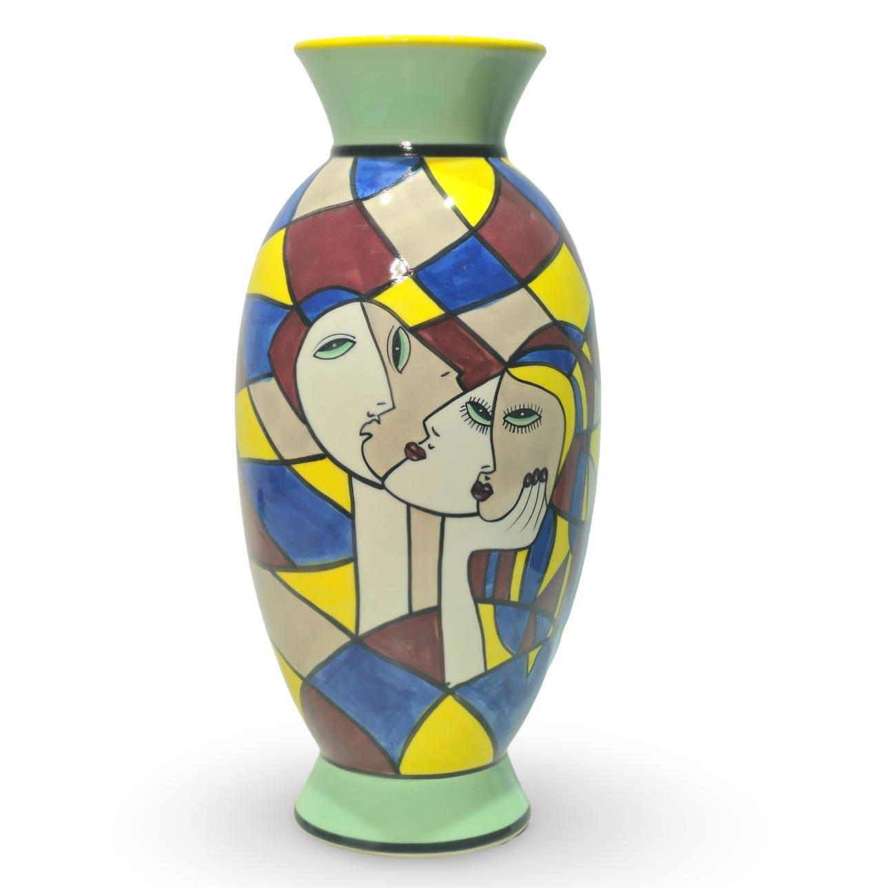 Ennio Simone. Ceramic design vase.