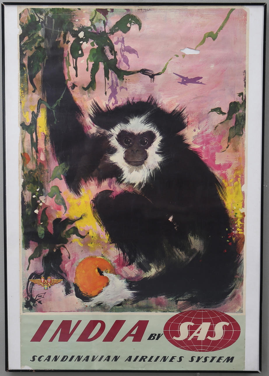 AFFISCH, SAS, 1900-talets mitt.