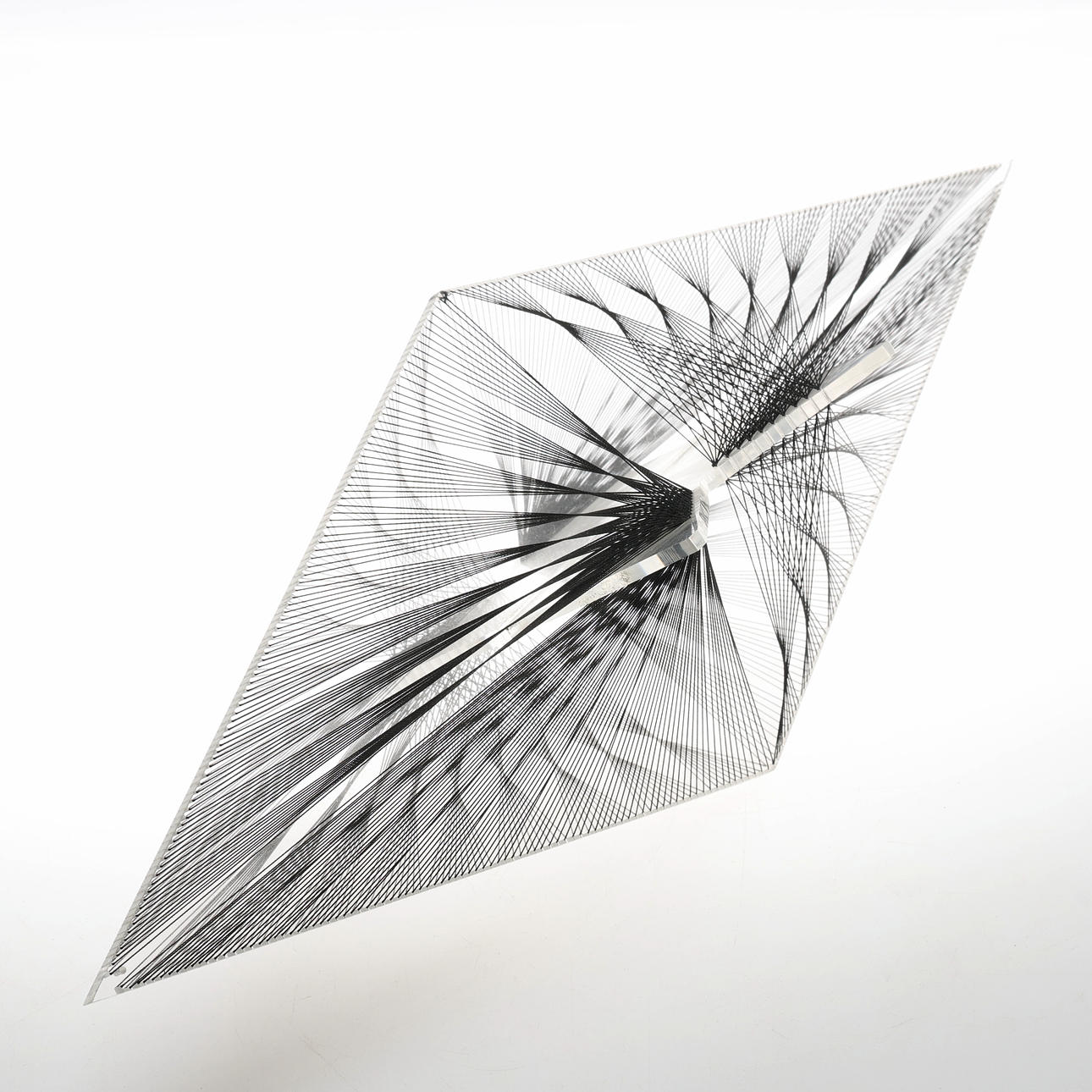 UNIDENTIFIED ARTIST. SCULPTURE, plexiglass and wire.