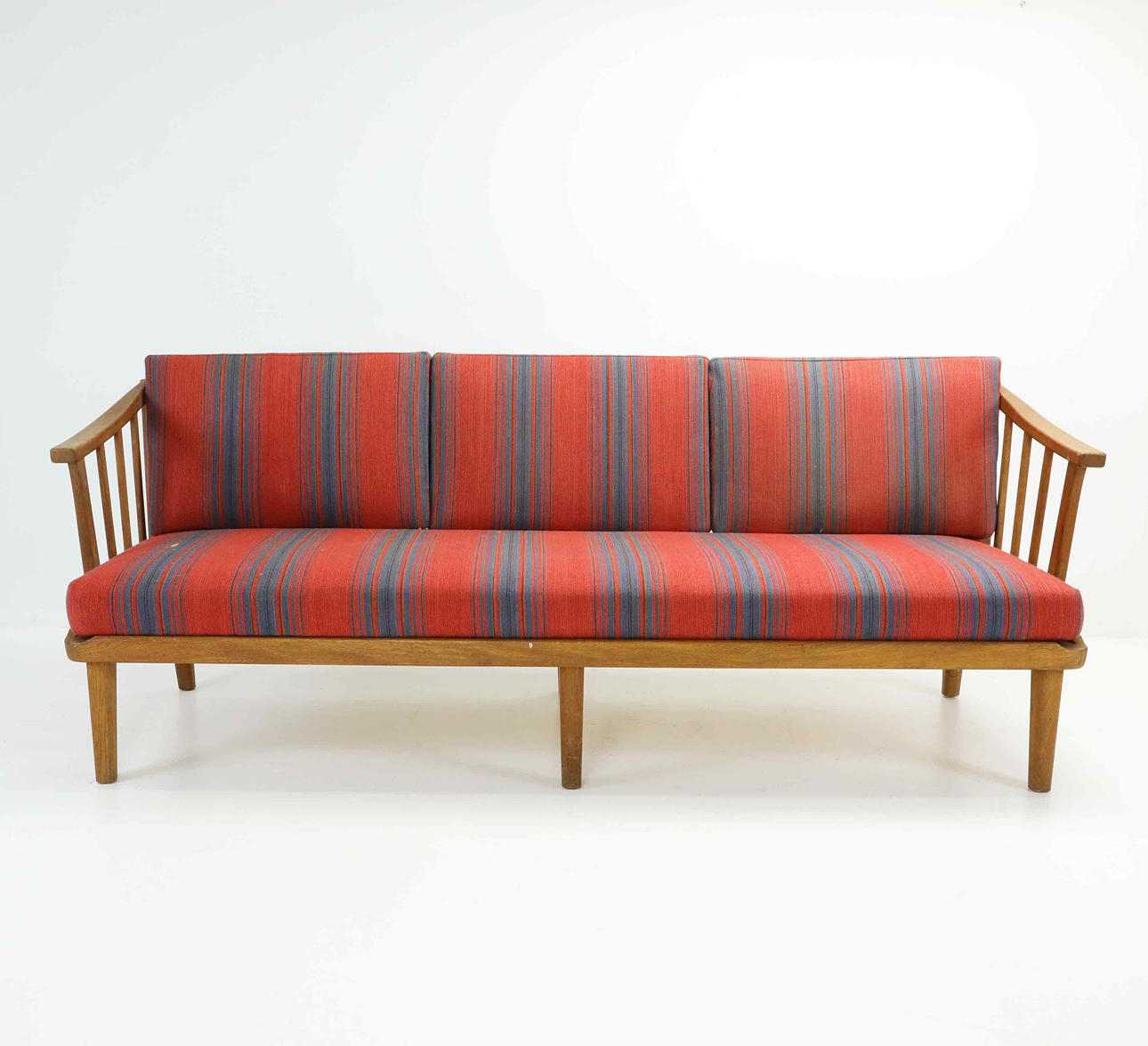 CARL MALMSTEN. A 20th century “Visingsö” oak sofa.