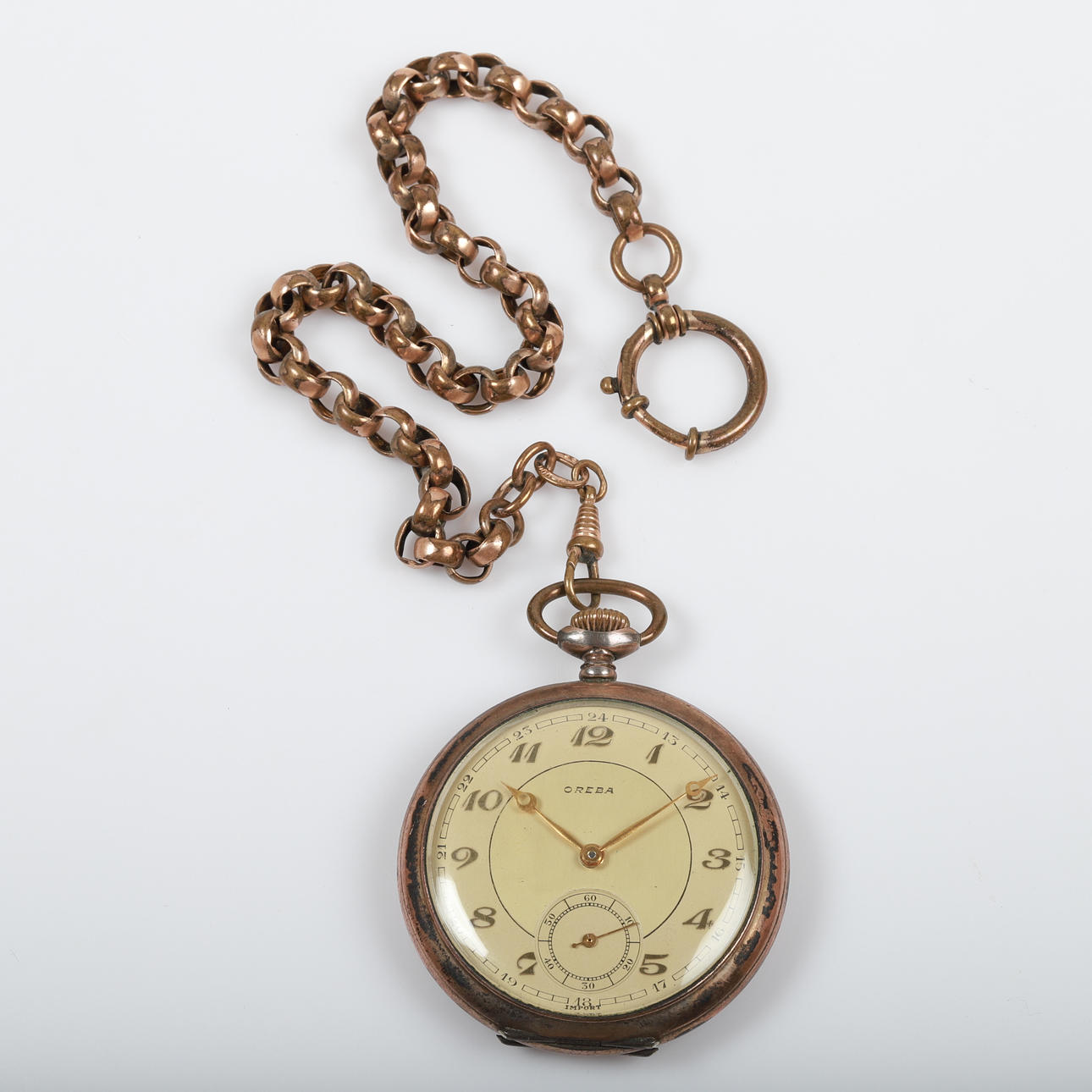 POCKET WATCH, Oreba, silver.