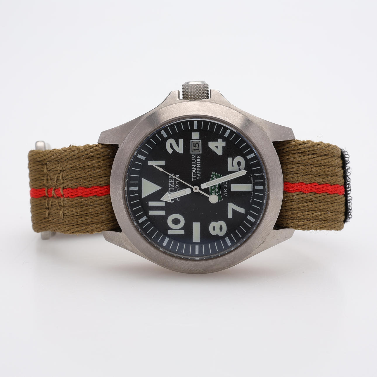 ARMBANDSUR, CITIZEN ECO-DRIVE ROYAL NAVY.