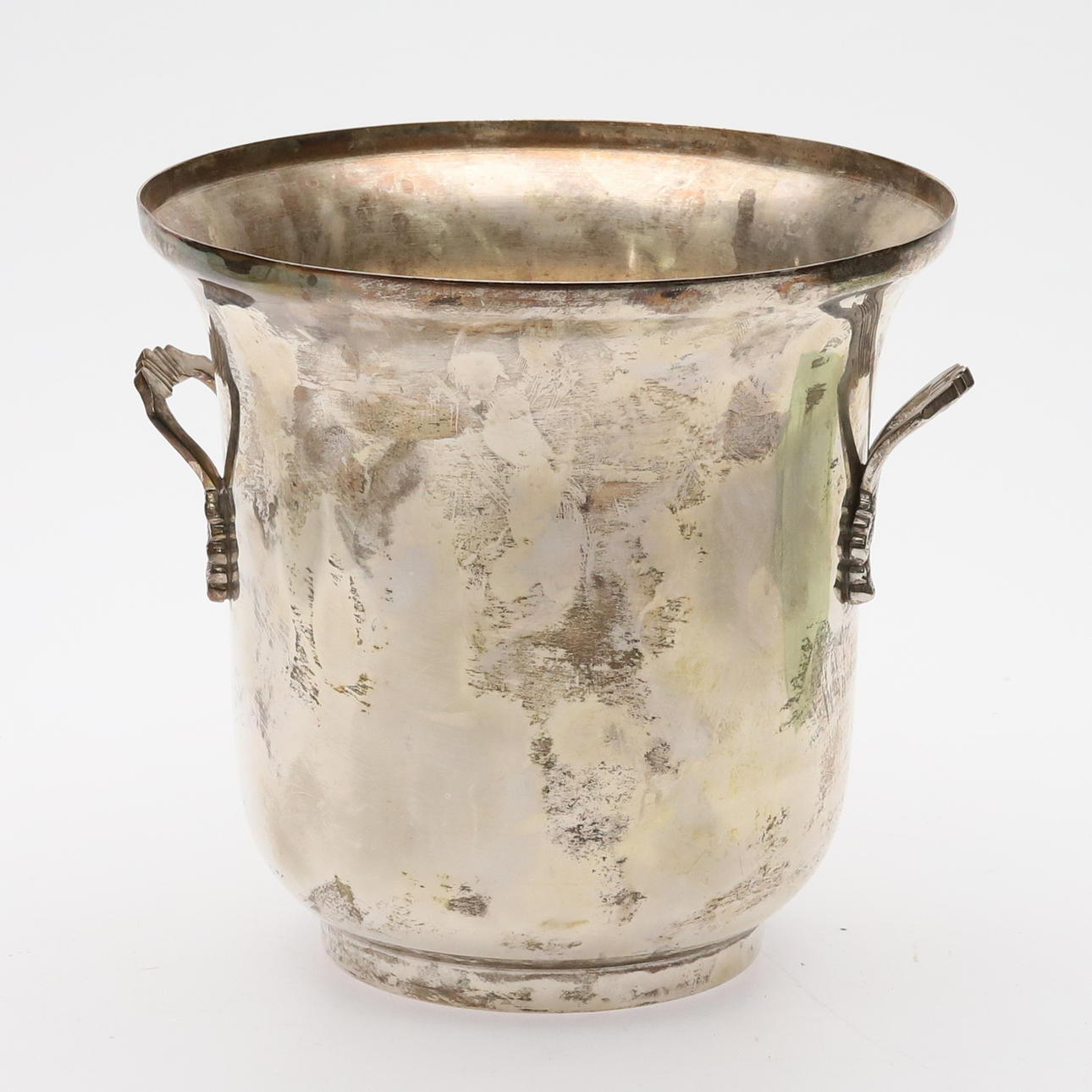 CHAMPAGNE/WINE COOLER, nickel silver.