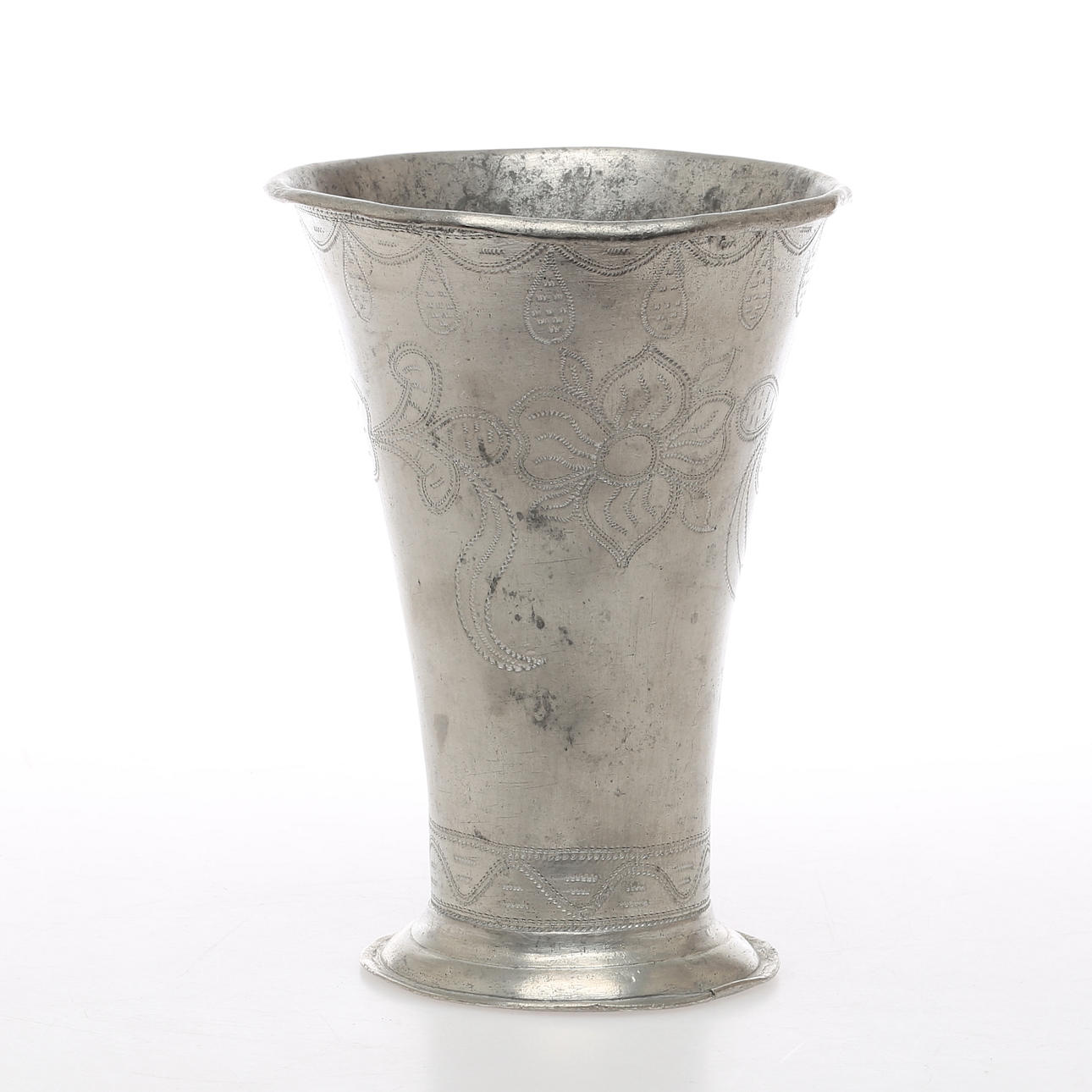 BÄGARE, tenn, Martin Gustaf Moberg, Jönköping, verksam 1777-1815.