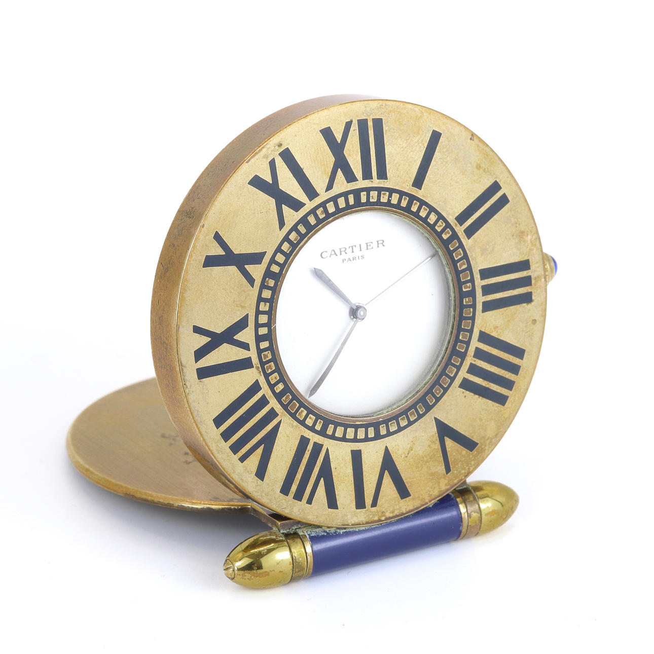 CARTIER TRAVEL CLOCK.