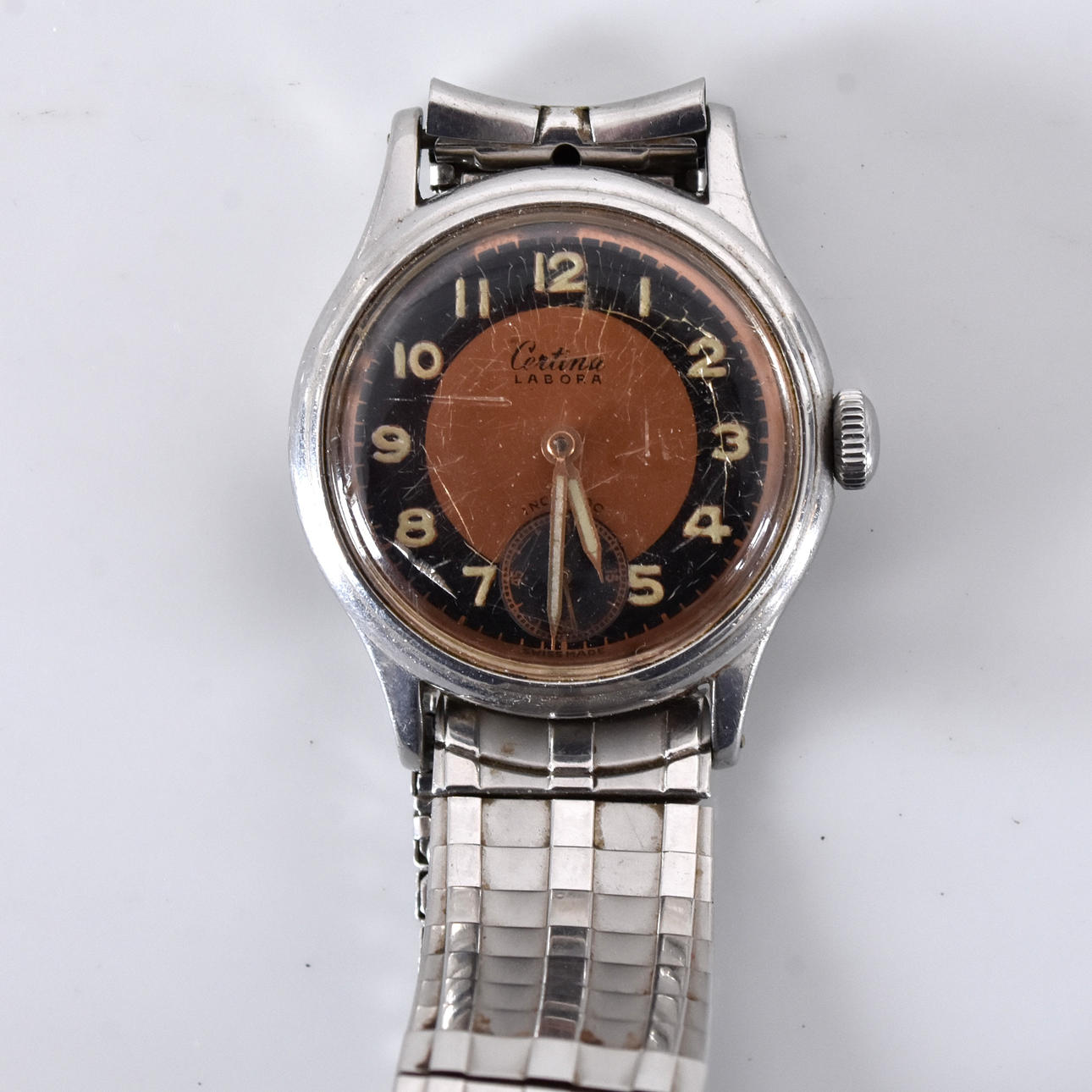 HERRARMBANDSUR, Certina Labora, ca 1950-tal.