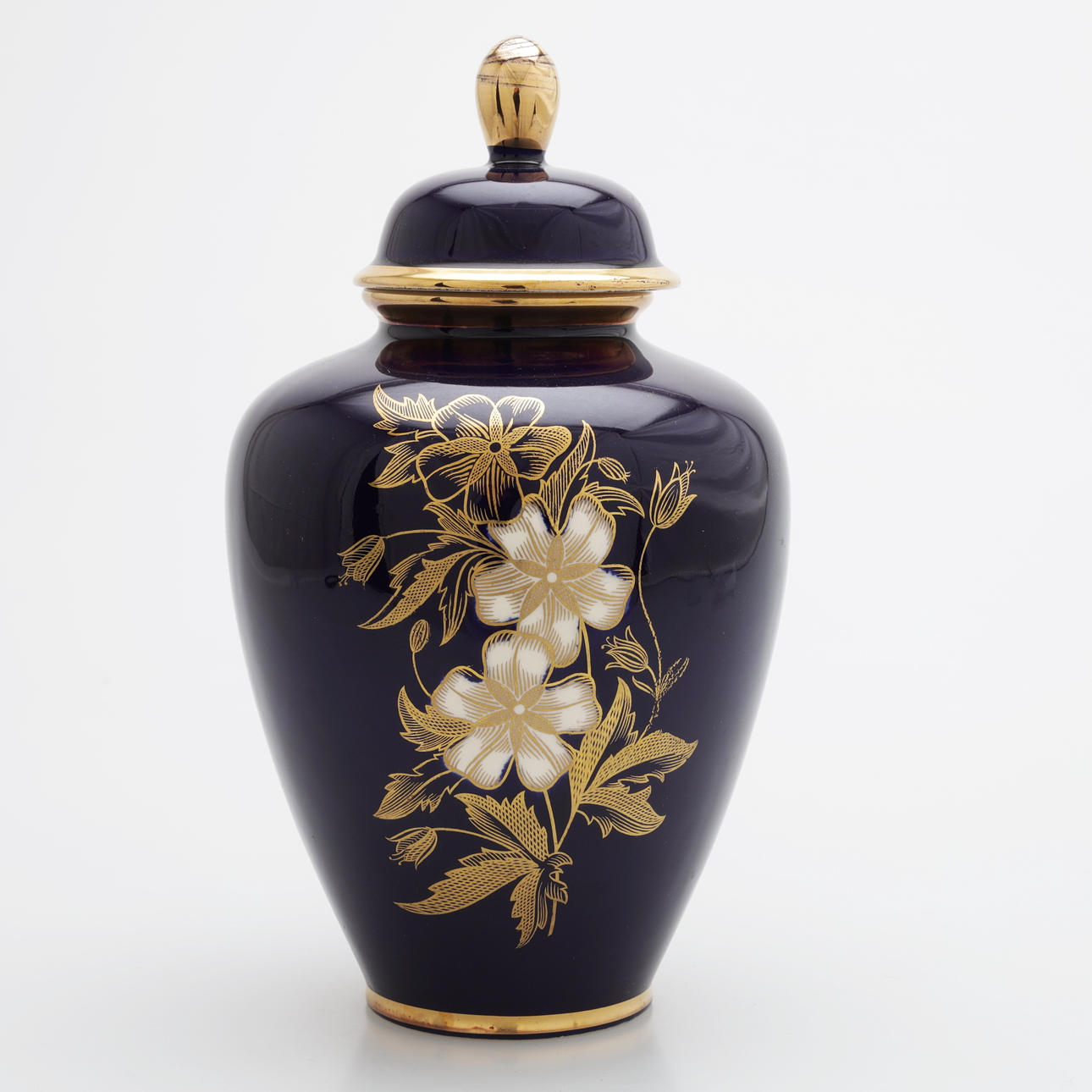 LOCKURNA, porcelain, cobalt, Ilmenau.