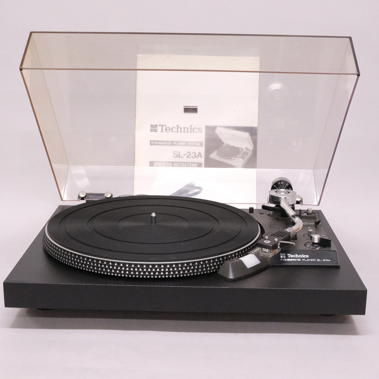 TURNTABLE, TECHNICS, FG SERVO SL-23A.