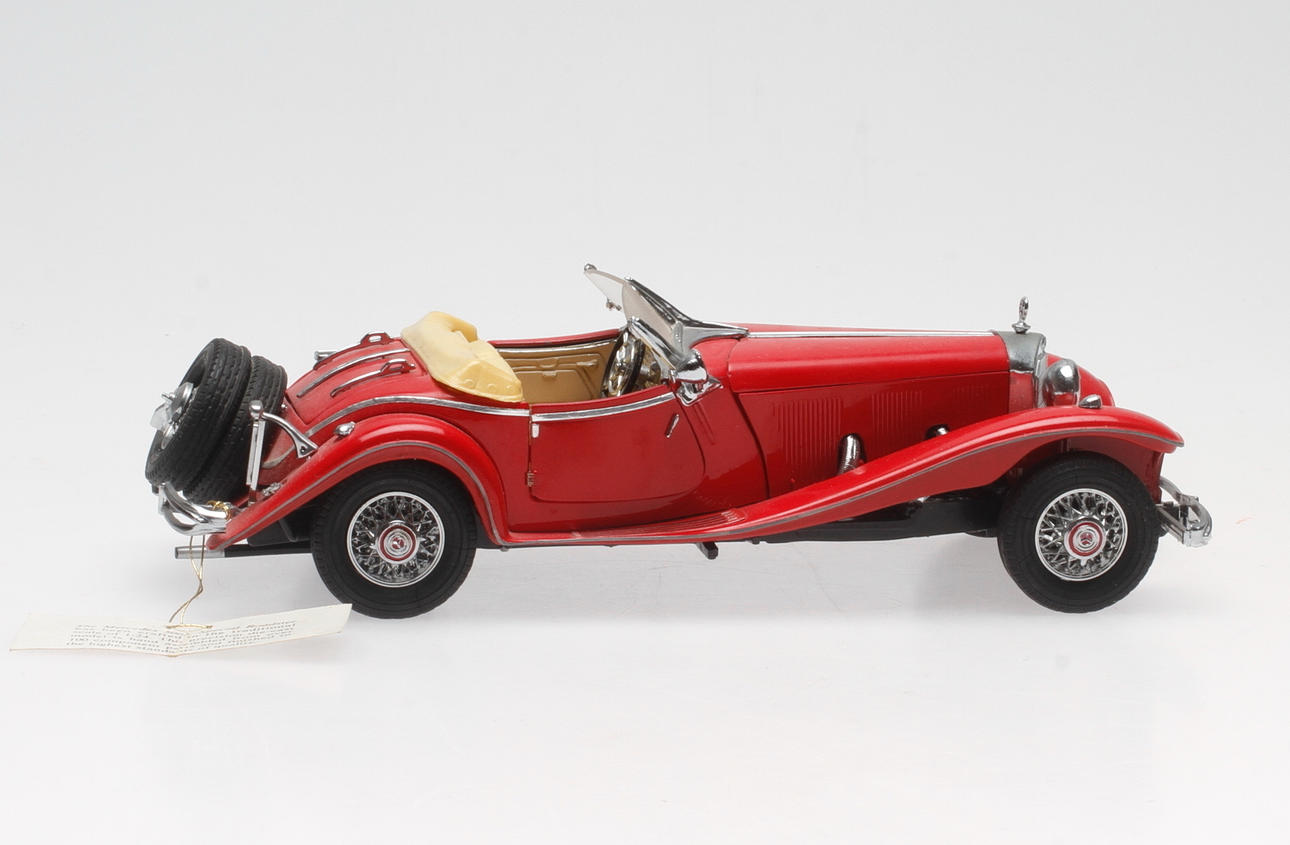 BILMODELL, Mercedes 500K, Special Roaster, Franklin Mint Precision Models.