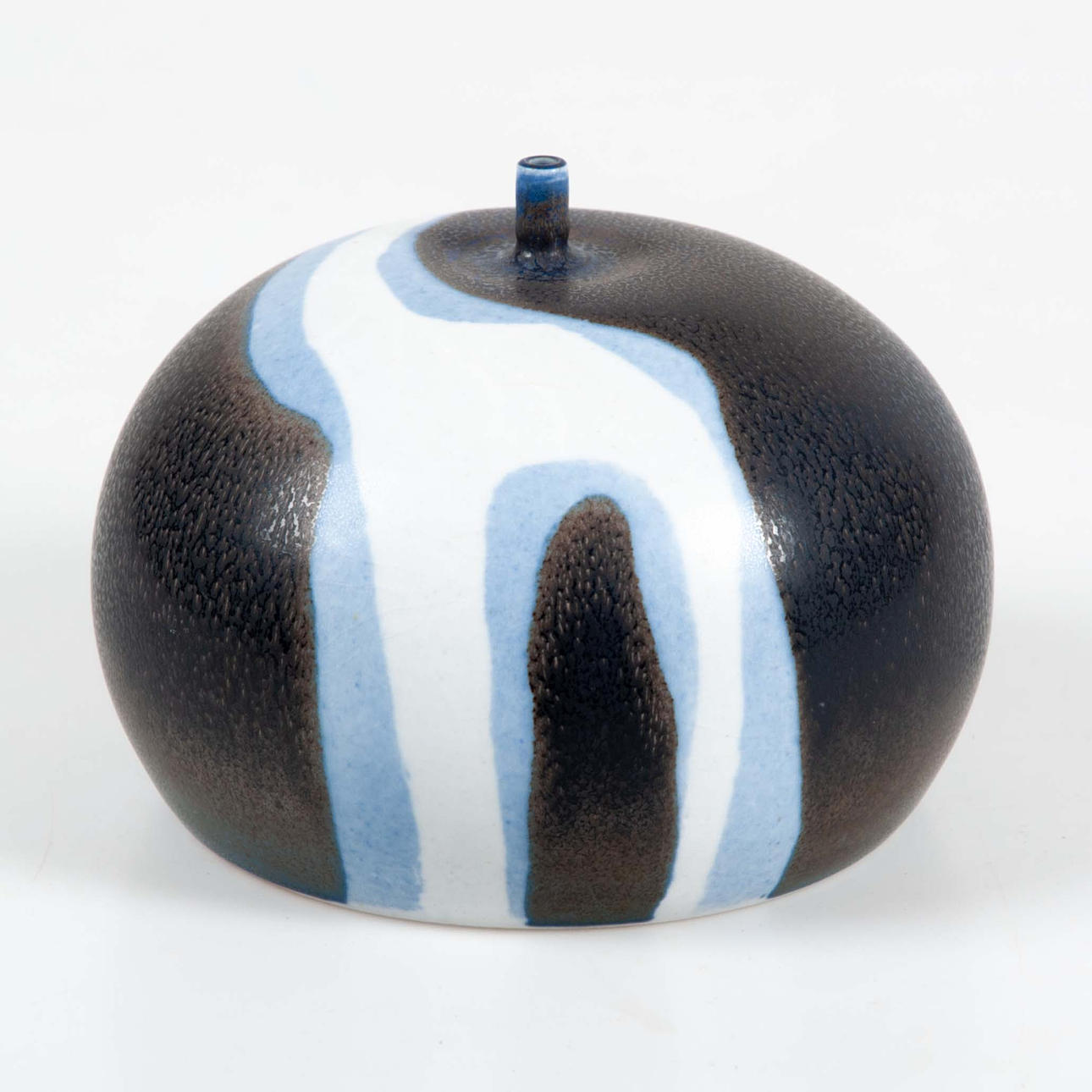 CLAES THELL. Vase, stoneware, Höganäs, signed.