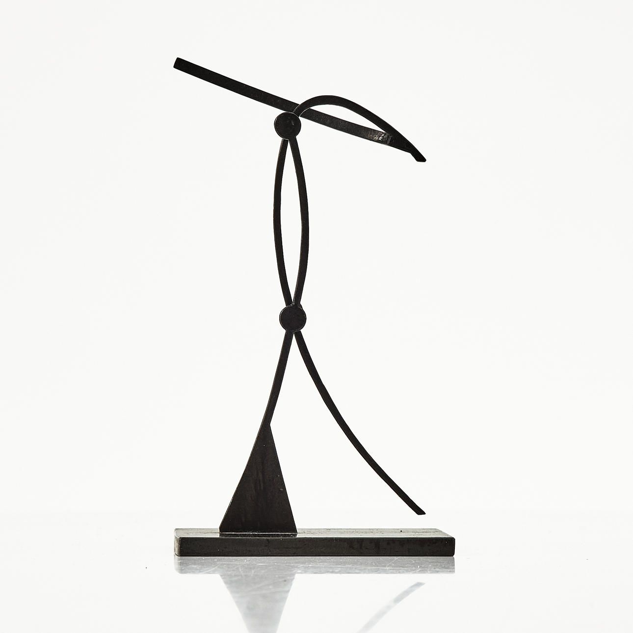 LENNY CLARHÄLL (born 1938). Geometric composition on plinth.