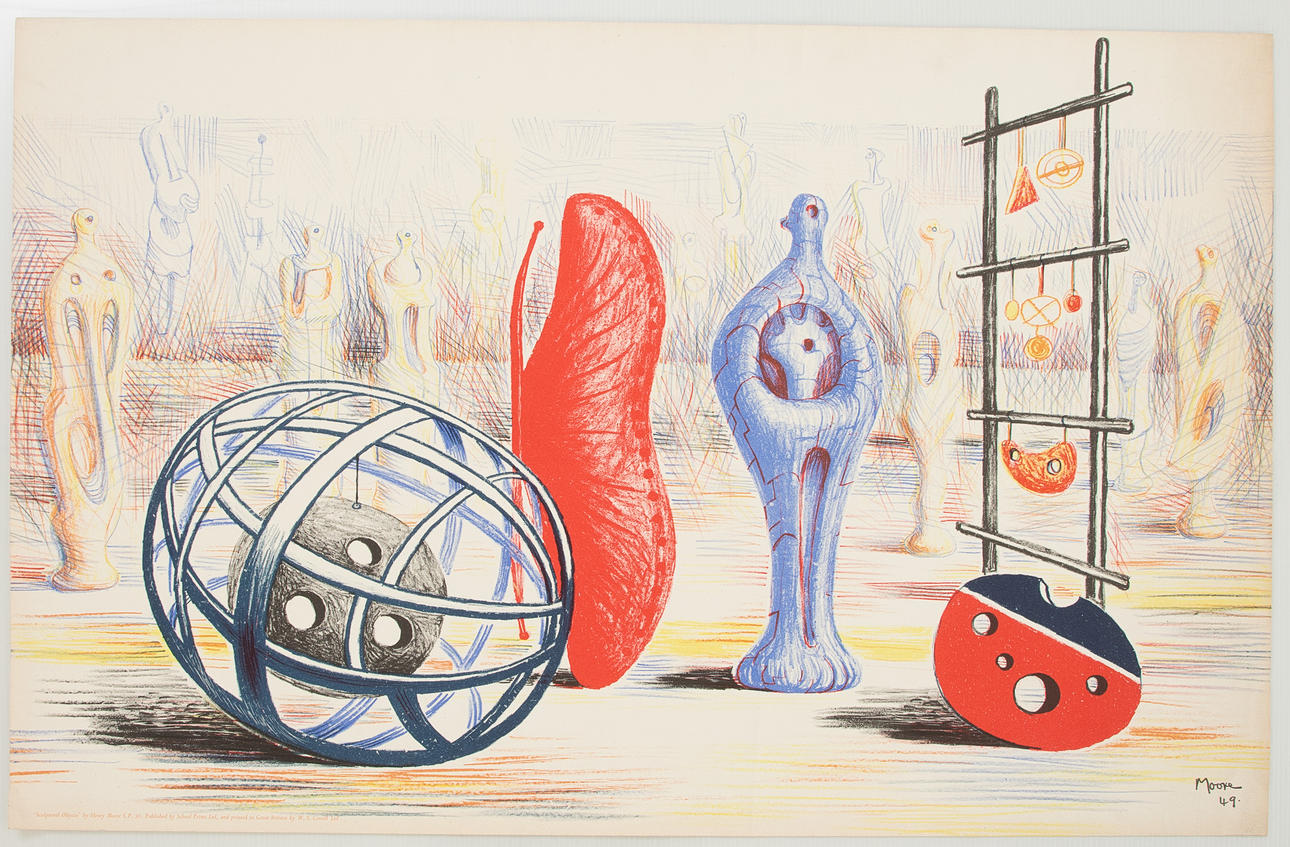 HENRY MOORE (1898-1986). Sculptural Objects.