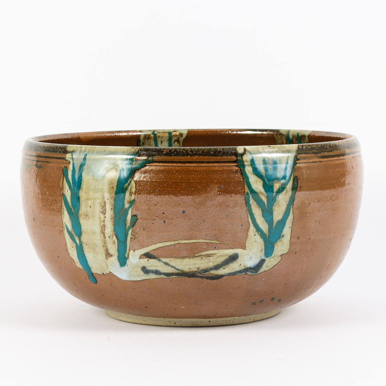 ULF JOHANSSON. Bowl, ceramic, monogram signed.