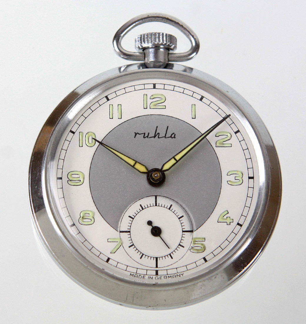 TASCHENUHR, Ruhla.