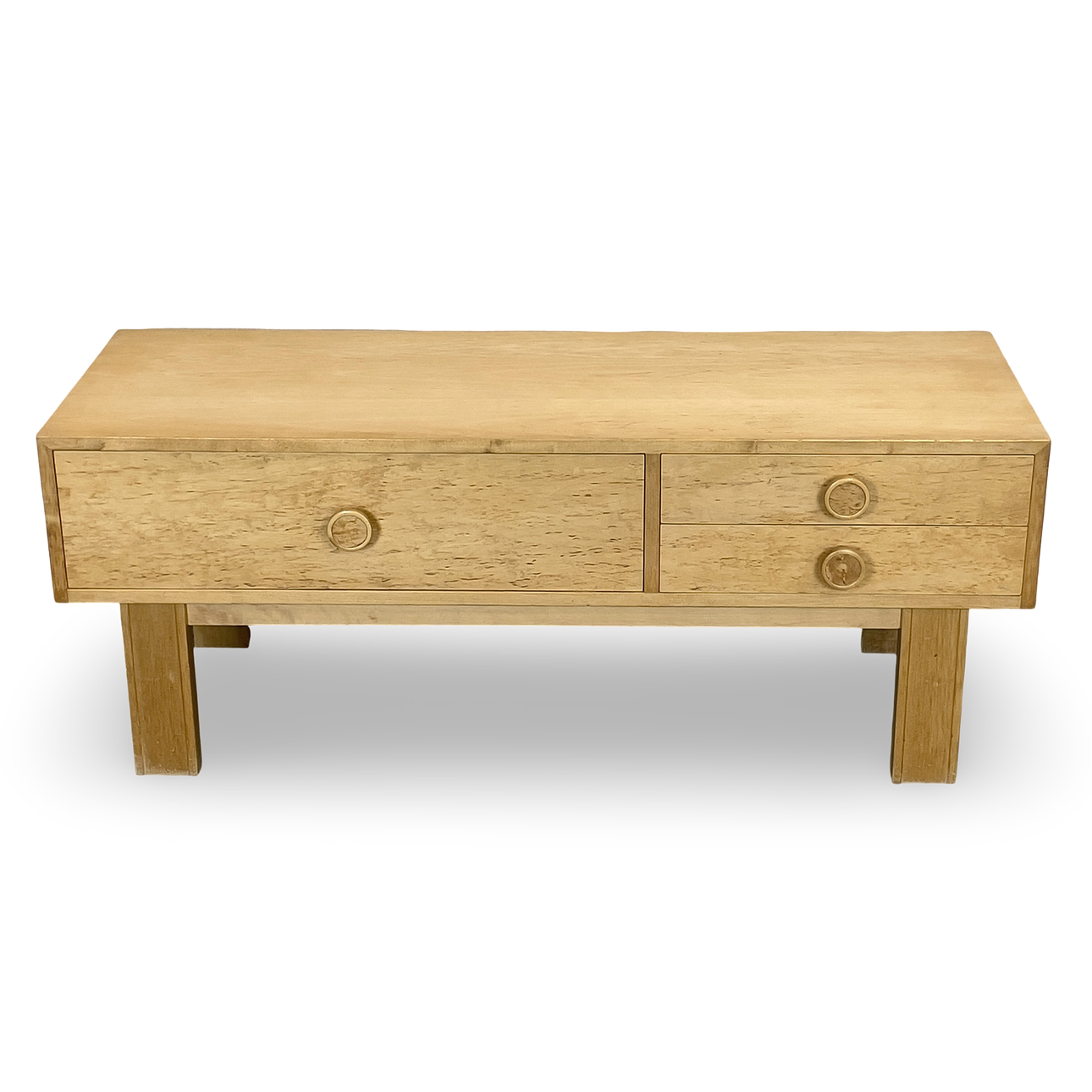 A MASURBIRCH HALL CHEST.