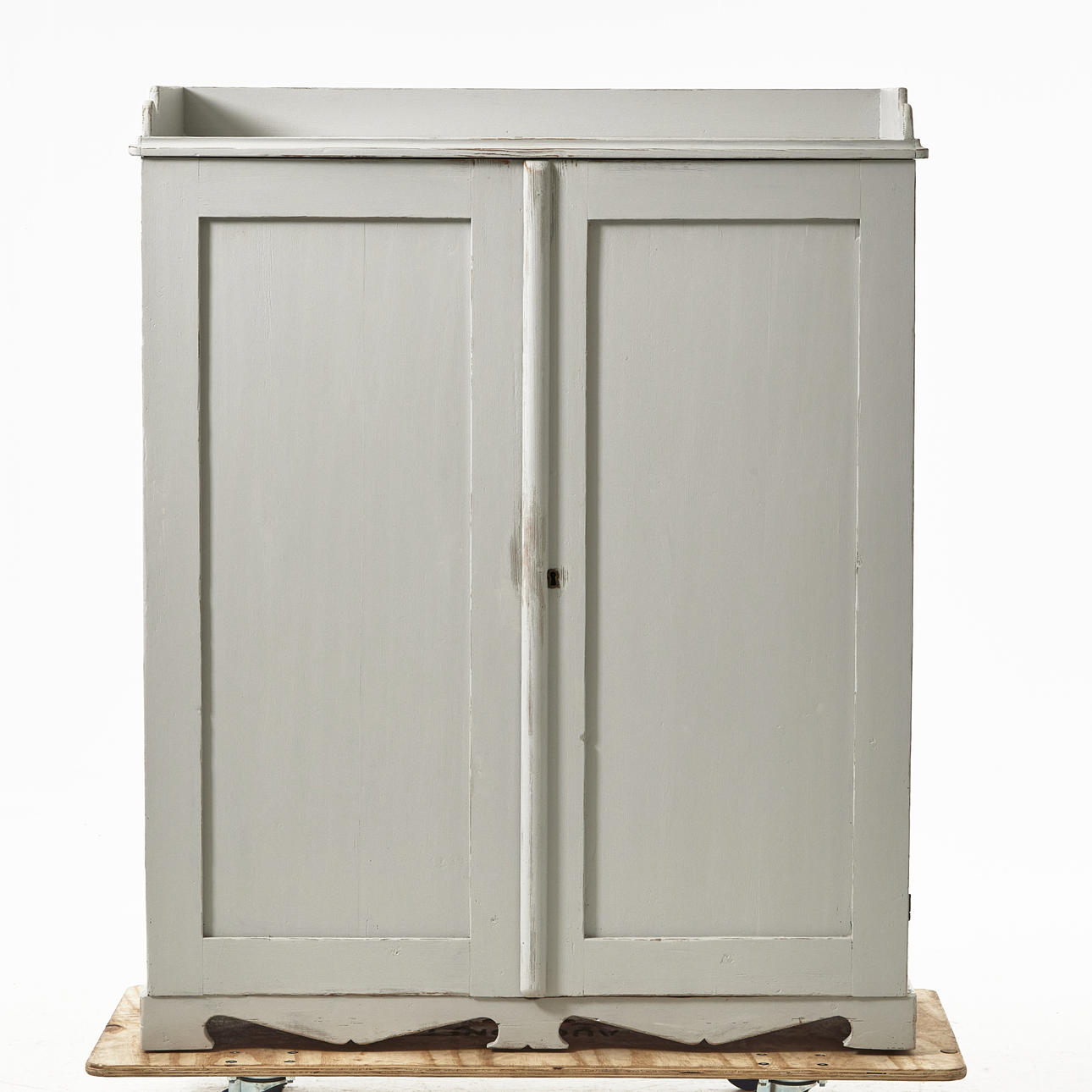 A late 19th century sideboard, painted sarg.