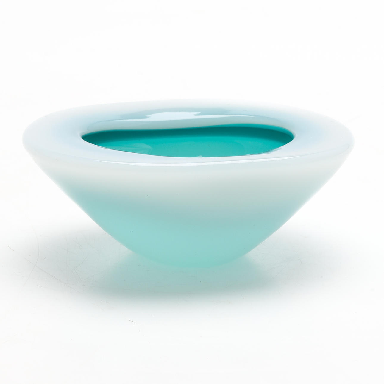 SKÅL, glas, Murano, Italien.