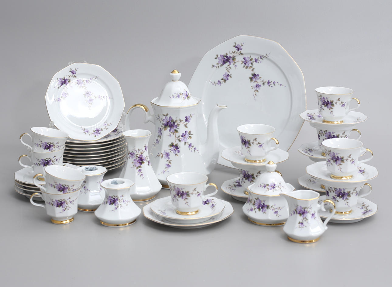 A coffee set, approx. 40 pieces, Winterling, Marktleuthen, Bavaria.