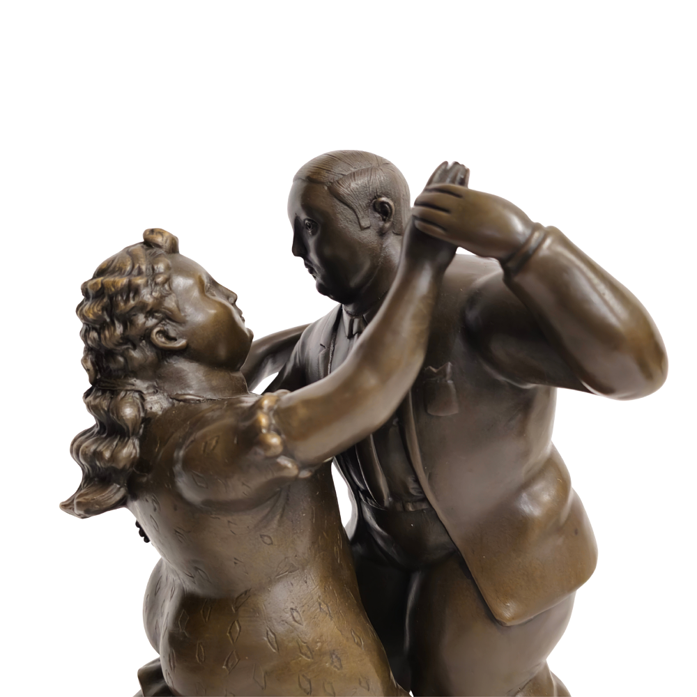 FERNANDO BOTERO. EFTER. BRONSSKULPTUR. TANGO. Konst - Skulptur - Auctionet