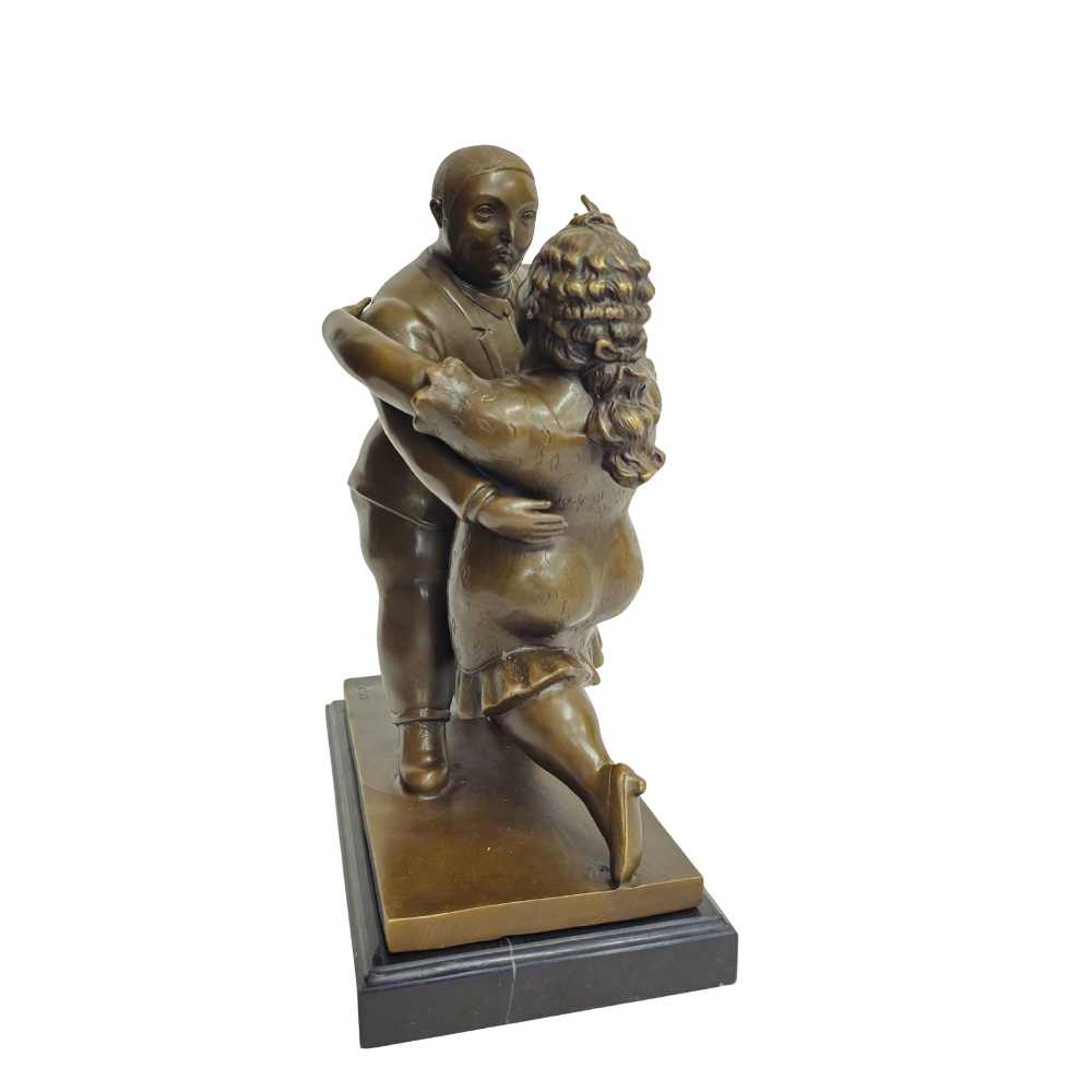 FERNANDO BOTERO. EFTER. BRONSSKULPTUR. TANGO. Konst - Skulptur - Auctionet