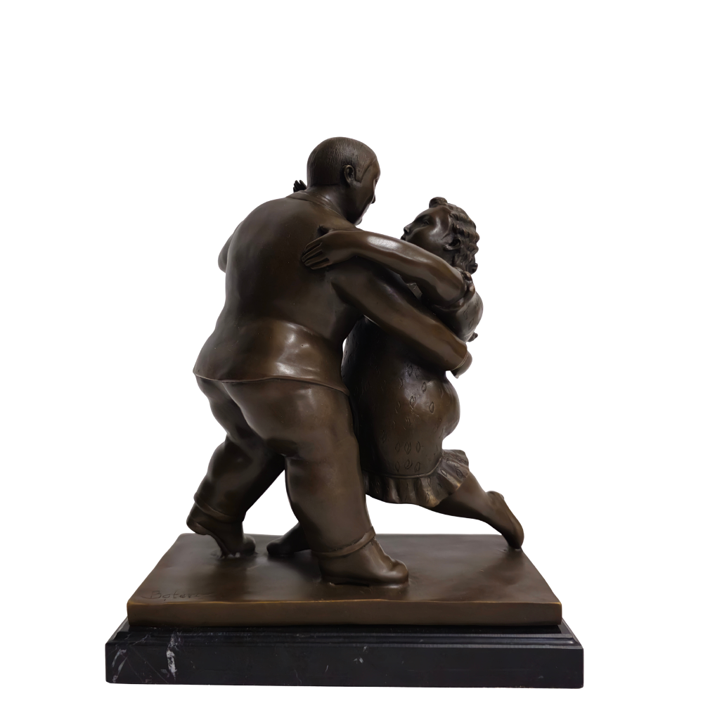 FERNANDO BOTERO. EFTER. BRONSSKULPTUR. TANGO. Konst - Skulptur - Auctionet