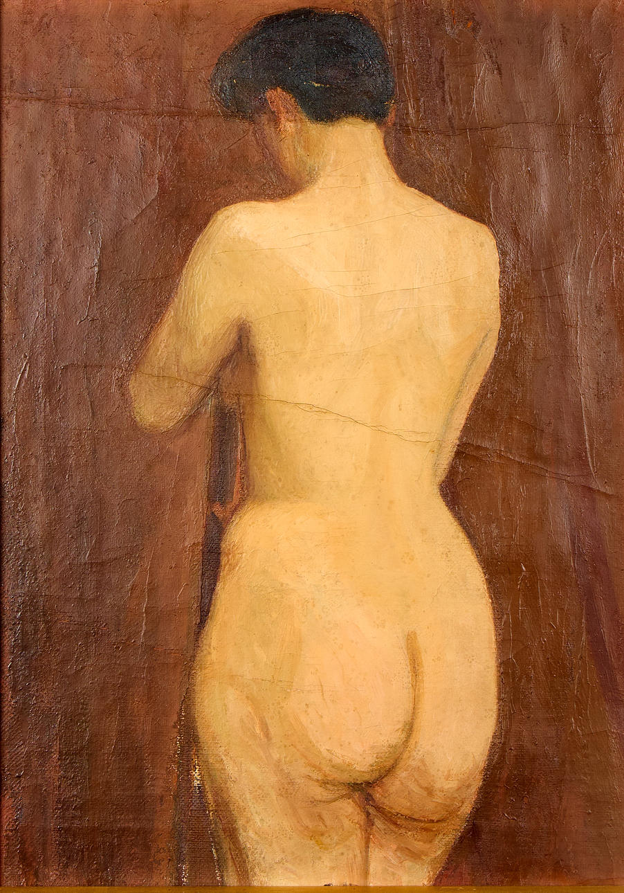 CARL RYD. Nude study.