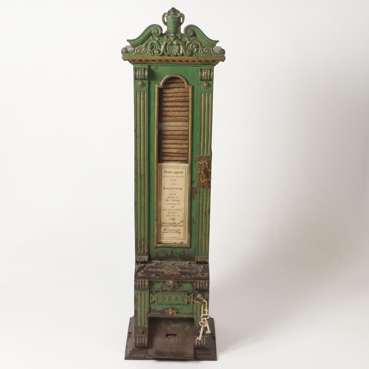 Vending machine, for cigars, metal, Berlin, Germany.