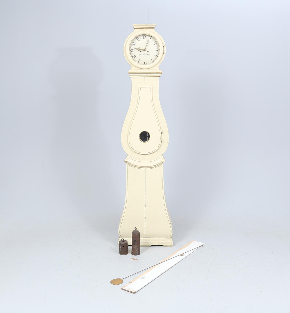 A 19th century Mora floor clock.